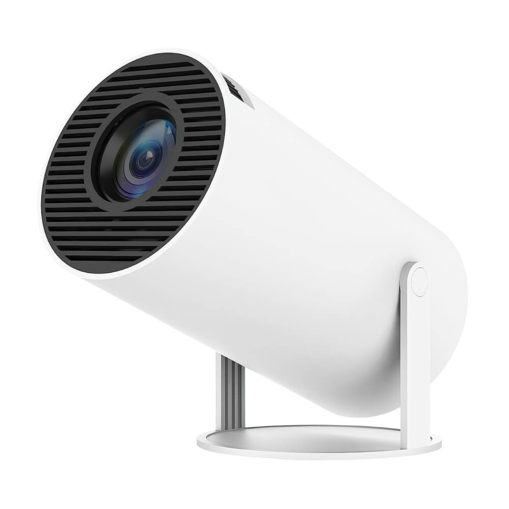 Mini Portable Projector 4K/260 ANSI with WiFi 6 BT 5.0 Auto Keystone 180 Degree Rotation
