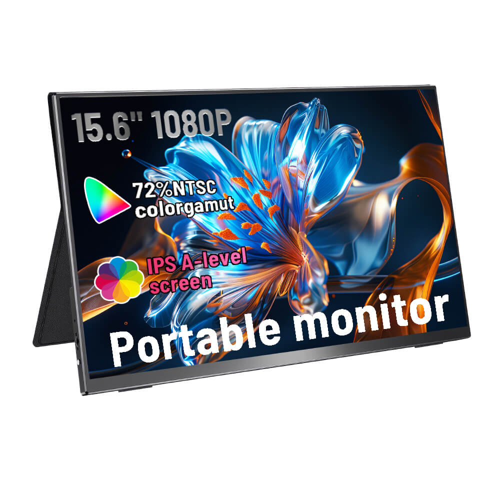 Portable Monitor 15.6inch 1080P USB C HDMI IPS Gaming Monitor Display Thin