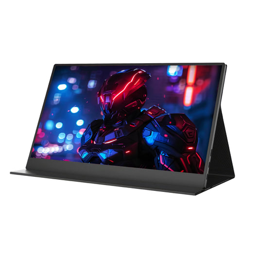 Portable Monitor 14inch FHD 1080P USB C HDMI Display w/Smart Cover