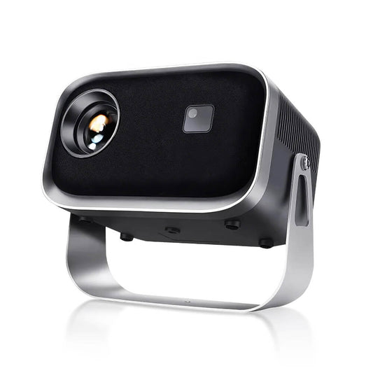 Mini Projector Upgraded with 5GWiFi & Bluetooth Electric-Focus Outdoor Projector