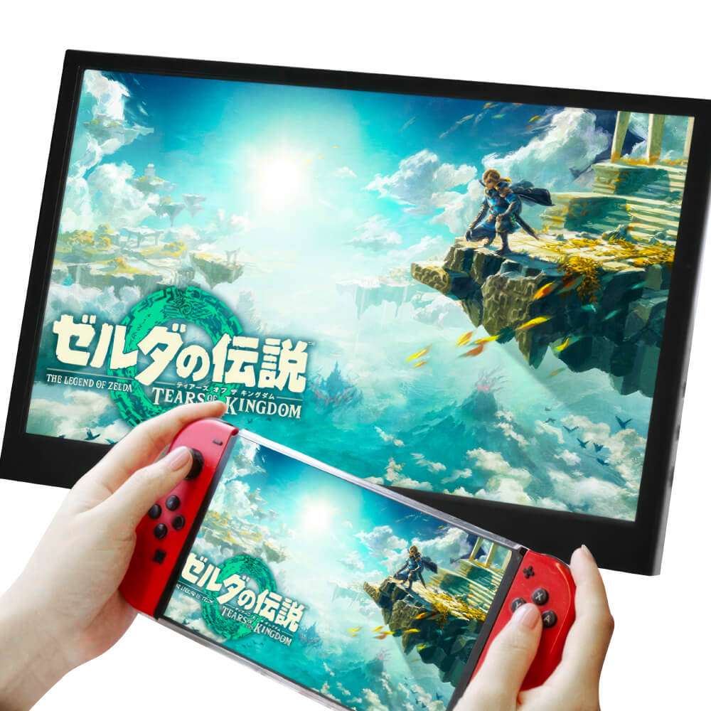 Portable Monitor 11.6 Inch HD 1366x768 LCD USB C HDMI TFT Display w/Speakers